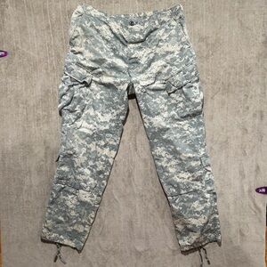 Vintage Military Pants Mens Large Long Army Combat Uniform ACU UCP Camo Digital